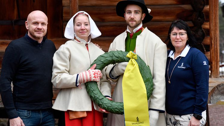 Vasaloppets kranskulla och kransmas 2019