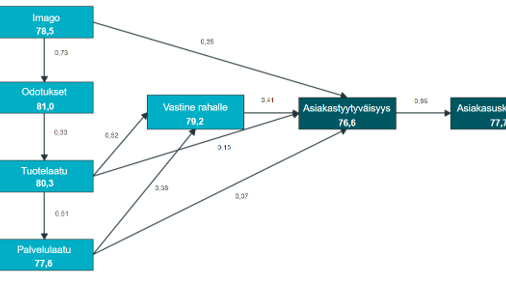 Vaikutussuhteet asiakastyytyväisyyteen optikko- ja silmäterveysalalla.png