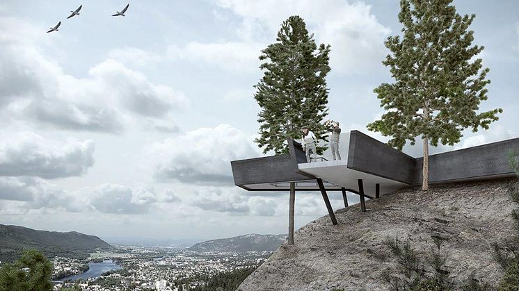 LINK arkitektur - Spiraltoppen  i Drammen