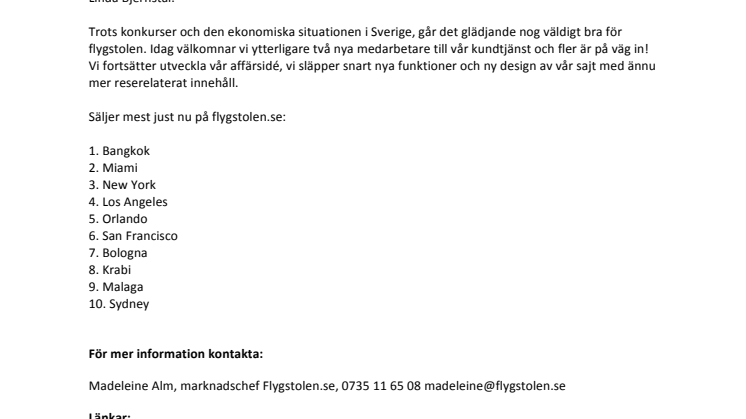 Växer trots konkurser