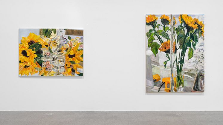 Installation view, I Follow the Sun. Artist: Edit Sihlberg. Photo Jean-Baptiste Béranger