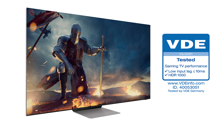 [Photo] Neo QLEDs Receive Industry First Gaming TV Performance Certification from VDE 4