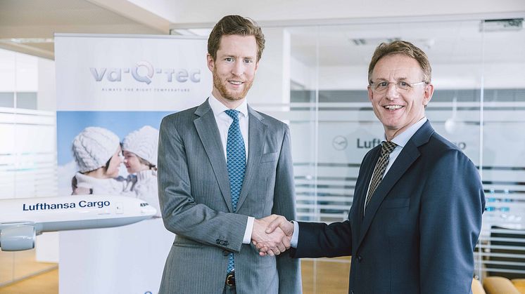 va-Q-tec und Lufthansa Cargo kooperieren bei Pharmatransporten