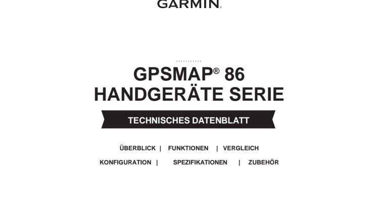 Datenblatt GPSMAP 86s_86i