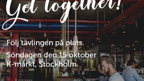 Följ tävlingen för matsalseliten på K-Märkt i Stockholm, söndag 15 oktober.