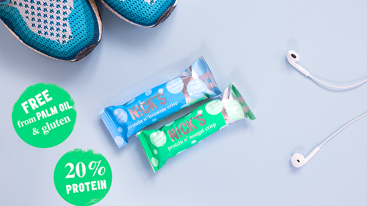 Nick's nya proteinbars utan palmolja
