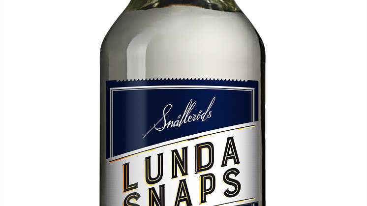 Lundasnaps tar plats i Systembolagets fasta sortiment!