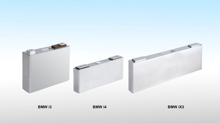 Battericeller för BMW i3 (2019) BMW i4 (2021) och BMW iX3 (2020)