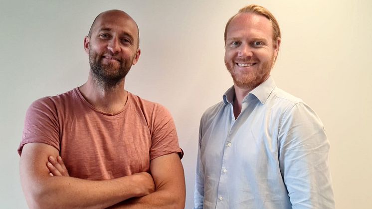 Freightbags grundare Mikael Gustafsson och Pär Engebretzen