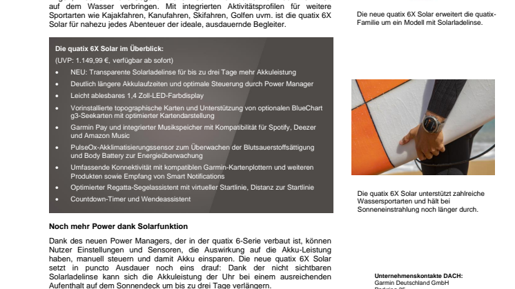PM quatix 6X Solar