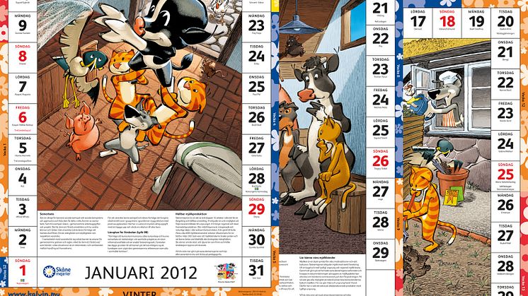 Kalvinalmanackan 2012