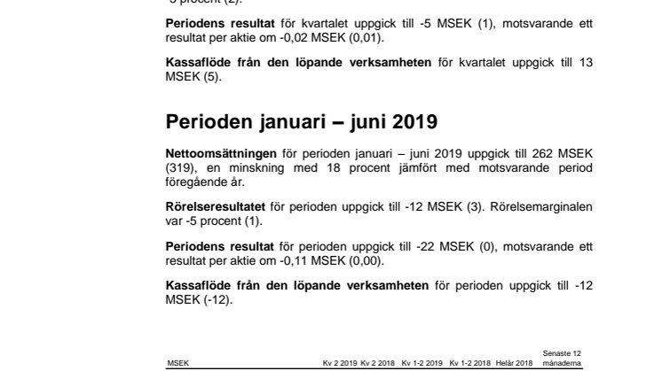Orio fortsätter utveckla satsningen på Saab Original och Logistics