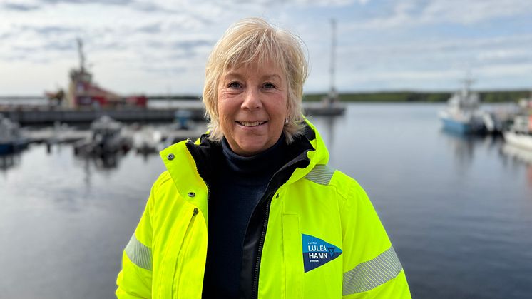 Karin Lindholm, verksamhetsarkitekt, Luleå Hamn