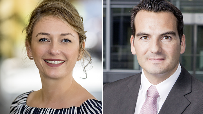 Christin Kohnke und Benjamin Franke