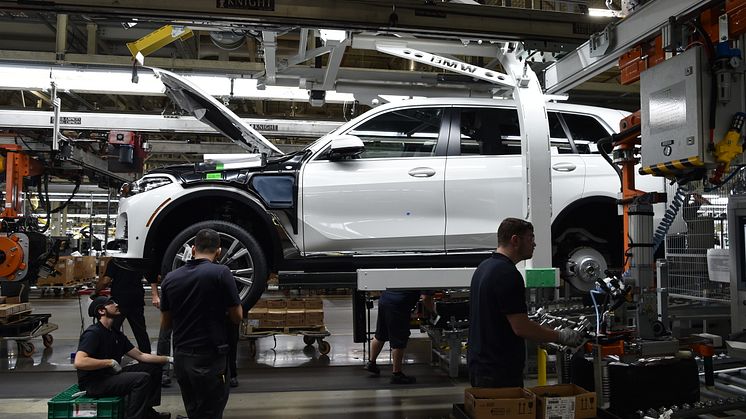 Preprodusert versjon av BMW X7