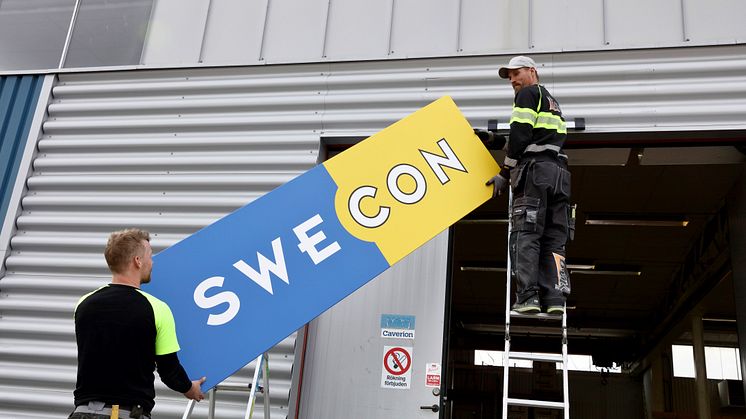 Swecons centrallager i Eskilstuna