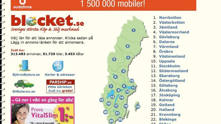 Blocketsajten 2005