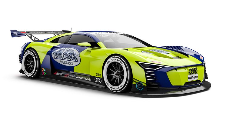 Twin Busch Audi e-tron Vision Gran Turismo #99 (Audi Sport Team Phoenix), Mike Rockenfeller