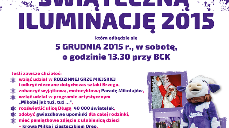 Świąteczna Iluminacja Brzegu już po raz siódmy