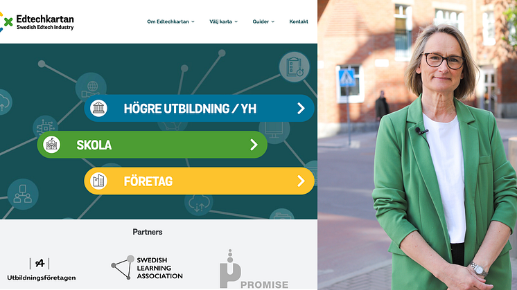 Nu lanseras Edtechkartan – hjälper företag, organisationer och utbildningsanordnare att hitta och välja edtech