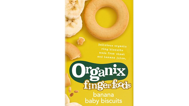 Organix Banankex (banana baby biscuits) 7 månader  