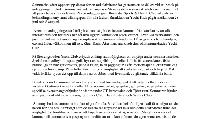Semester på riktigt  – Spahotell med aktiviteter för barn och avkoppling för vuxna
