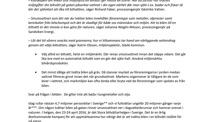 Allt fler väljer biltvätten