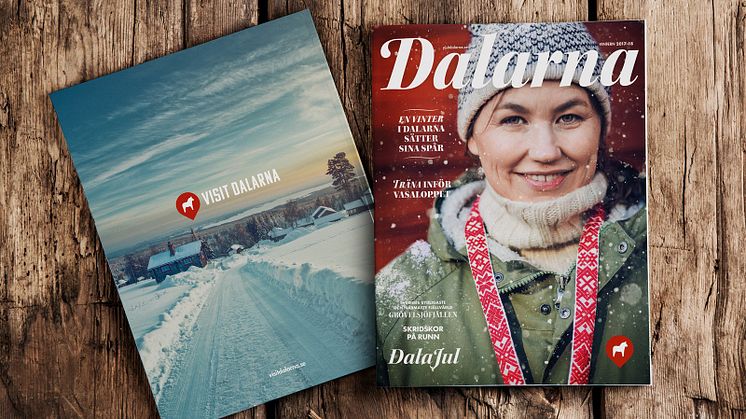 Nytt inspirationsmagasin om vinteraktiviteter i Dalarna