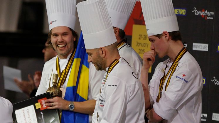 Tommy Myllymäki och team, bronsmedalj. Foto: Per Erik Berglund 