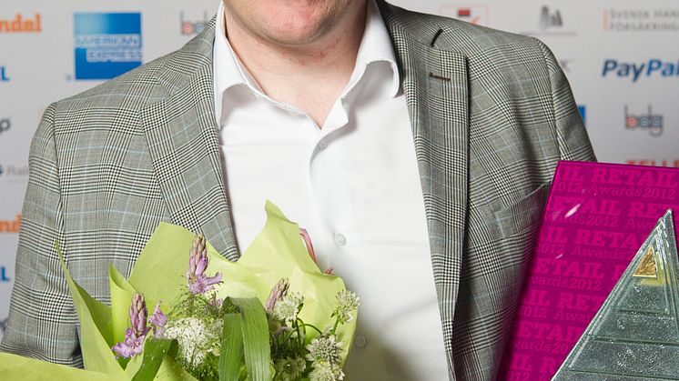 Vinnare Årets komet, Retail Awards 2012, Brandos