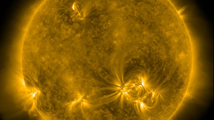 Solen 1 december 2020. Cred: NASA/SDO