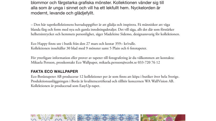 ECO HAPPY - En glädjespridare på rulle