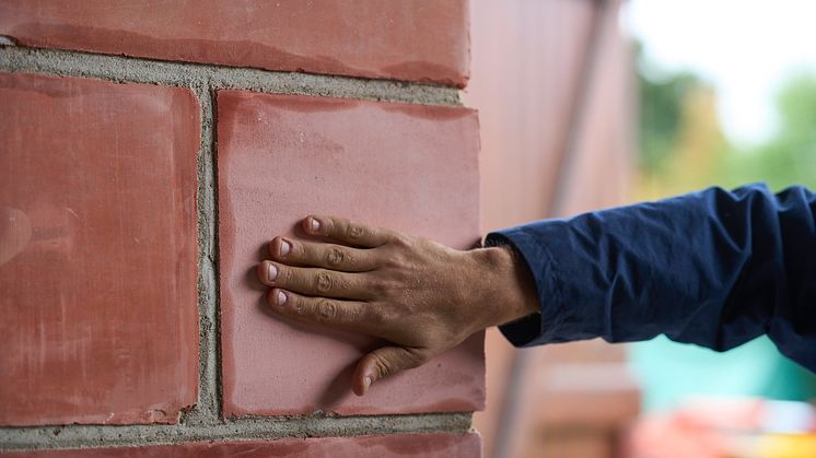 Lynge Lynge Architect and artist Jakob Steen developed their monoblocks together with a master mason.
