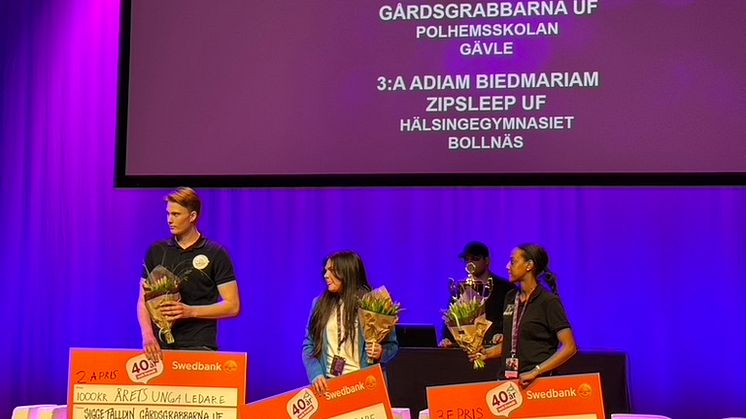 Årets Unga Ledare, Samantha Grossman och Typ1 UF vidare till SM i Ung Företagsamhet 