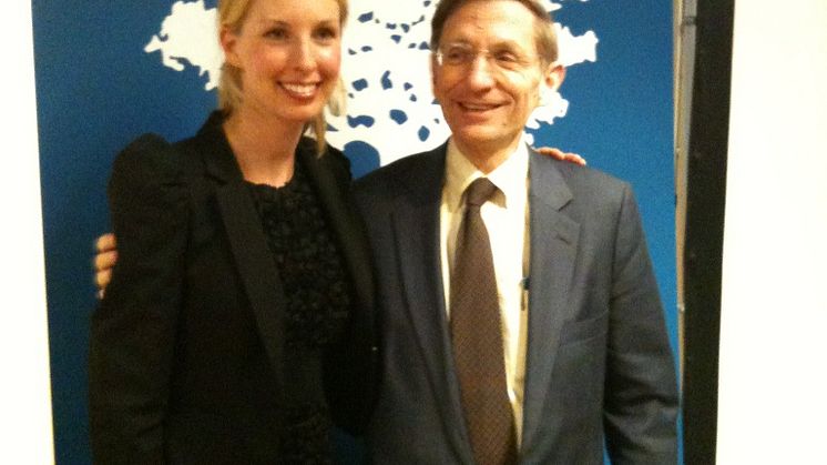 Mitt Liv mottar Ashoka Fellowship av grundaren Bill Drayton
