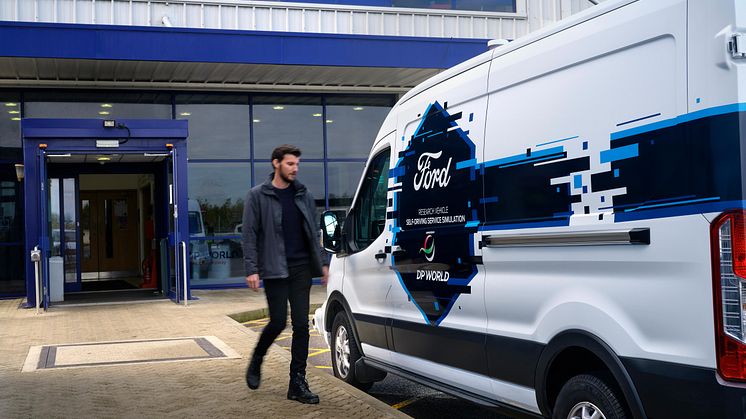 Ford DP World testprosjekt selvkjørende 2021