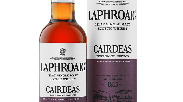 Limiterad utgåva till Sverige - Laphroaig Cairdeas Port Wood Edition