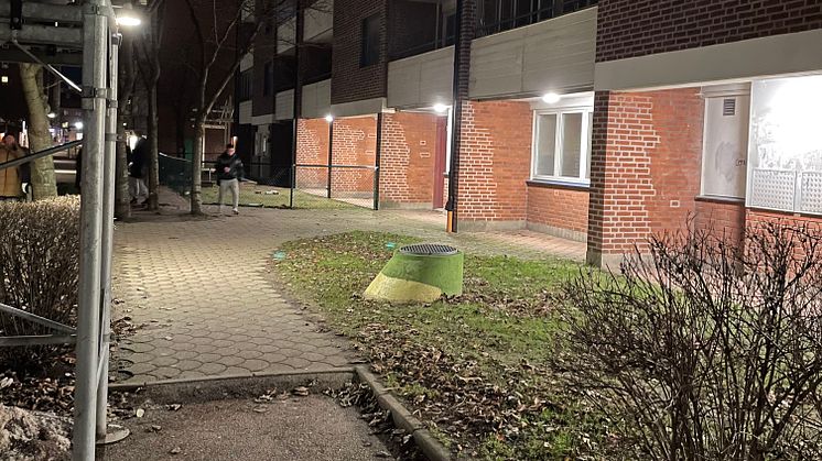 Belysning på Planteringen