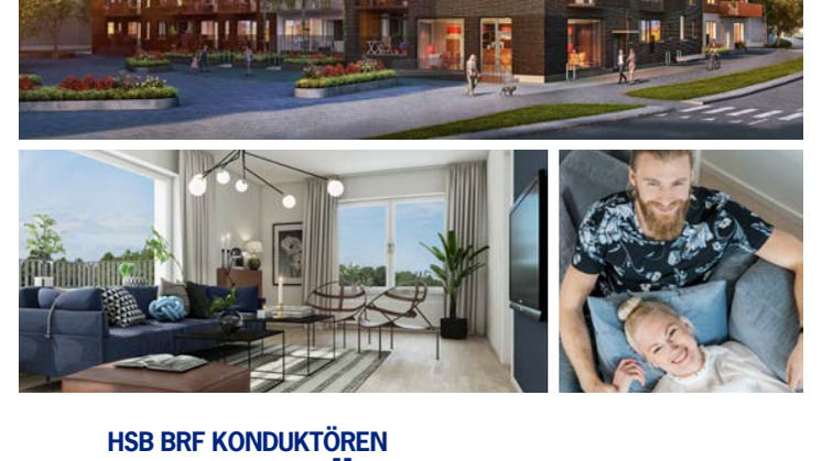 Broschyr HSB brf Konduktören