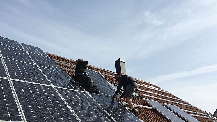 Stödet för solceller är gått från 30 till 20 procent. 