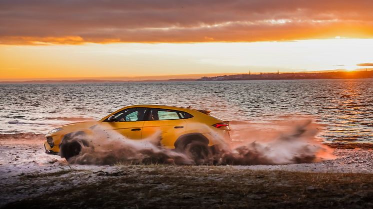 Lamborghini Winter Drive 2022