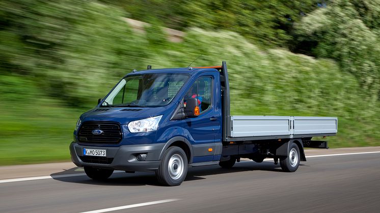 Ford Telematics med teknik från Telogis optimerar transportbilarnas effektivitet, och kan sänka bränslekostnaderna med upp till 20 procent
