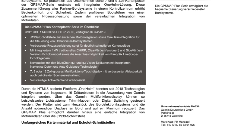 Neue Massstäbe für das Connected Boat