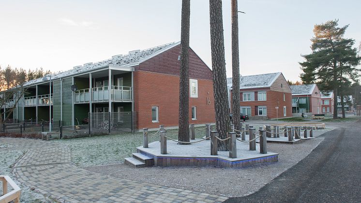 Mitt gröna kvarter i Vivalla, nominerat till Örebro kommuns Byggnadspris 2015