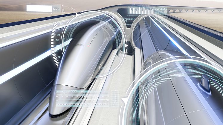The hyperloop capsule will be tested using digital signalling software in the cloud