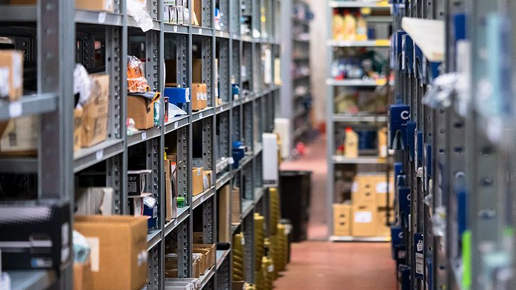 MECAs utökade lager i Malmö