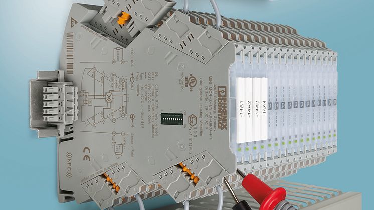 New highly compact isolation amplifiers with UL certification 