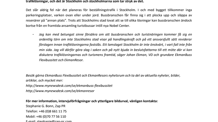 Stockholms politiker bäddar för trafikkaos
