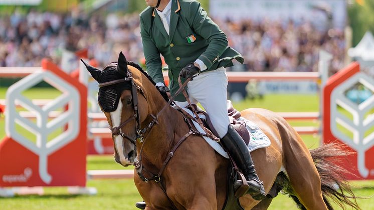 Cian O’Connor on Fancy de Kergane 