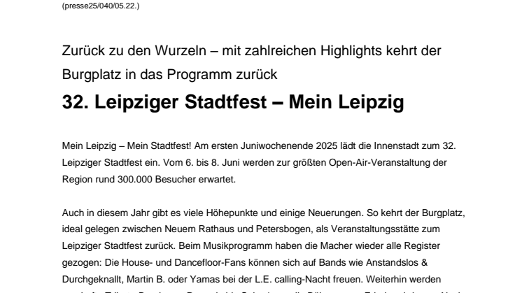 Pressemitteilung - Leipziger Stadtfest 2025 - Höhepunkte.pdf